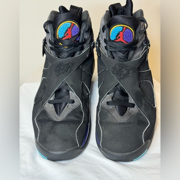 SOLD Air Jordan 8 Retro Aqua 2015 - Picture 11 of 13